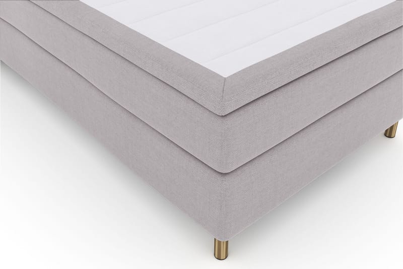 Select No 4 Komplett Sängpaket 120x200 Medium - Ljusgrå/Koppar - Products - Möbler - Säng - Enkelsäng