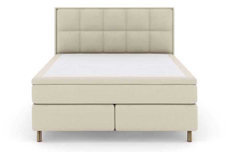 Select No 4 Komplett Sängpaket 180x200 Medium, Beige/Koppar