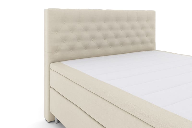 Select No 4 Kontinentalsäng 180x200 Medium - Beige/Metall - Products - Möbler - Säng - Kontinentalsäng