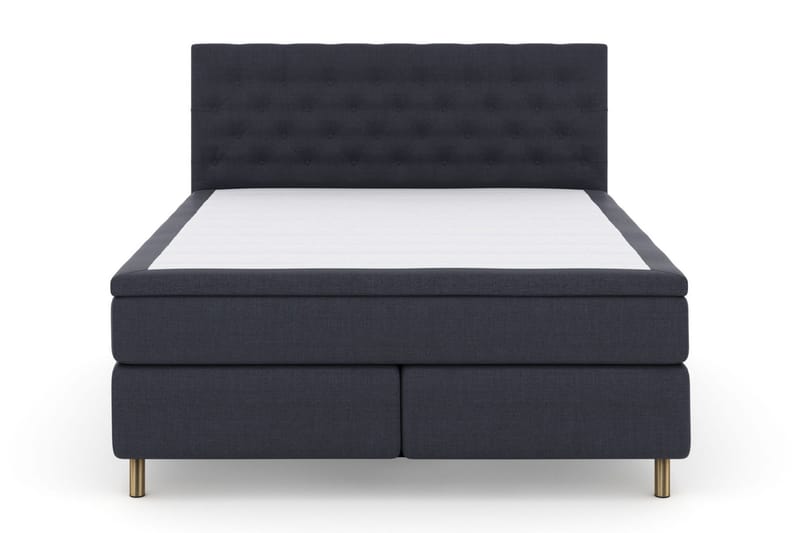 Select No 4 Kontinentalsäng 180x200 Medium, Blå/Koppar