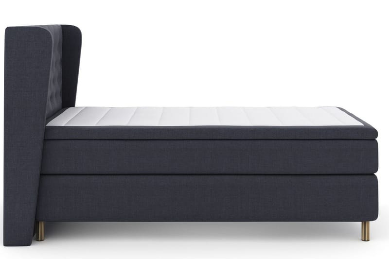 Select No 5 Komplett Sängpaket 120x200 Fast Watergel - Blå/Metall - Products - Möbler - Säng - Enkelsäng
