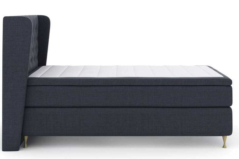 Select No 5 Komplett Sängpaket 120x200 Medium Watergel - Blå/Guld - Products - Möbler - Säng - Enkelsäng
