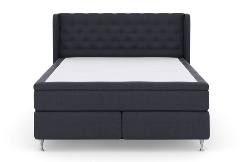 Select No 5 Komplett Sängpaket 180x200 Medium Latex, Blå/Silver