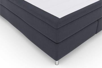 Select No 5 Kontinentalsäng 210x210 Fast Latex - Blå/Metall - Products - Möbler - Säng - Kontinentalsäng