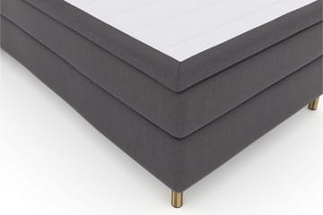 Select No 6 Komplett Sängpaket 120x200 Fast Memory/Pocket - Mörkgrå/Koppar - Products - Möbler - Säng - Enkelsäng
