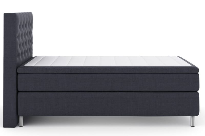 Select No 6 Kontinentalsäng 120x200 Medium Latex/Memory, Blå/Koppar