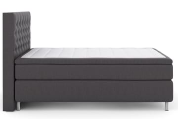 Select No 6 Kontinentalsäng 140x200 Fast/Medium Watergel - Mörkgrå/Metall - Products - Möbler - Säng - Kontinentalsäng