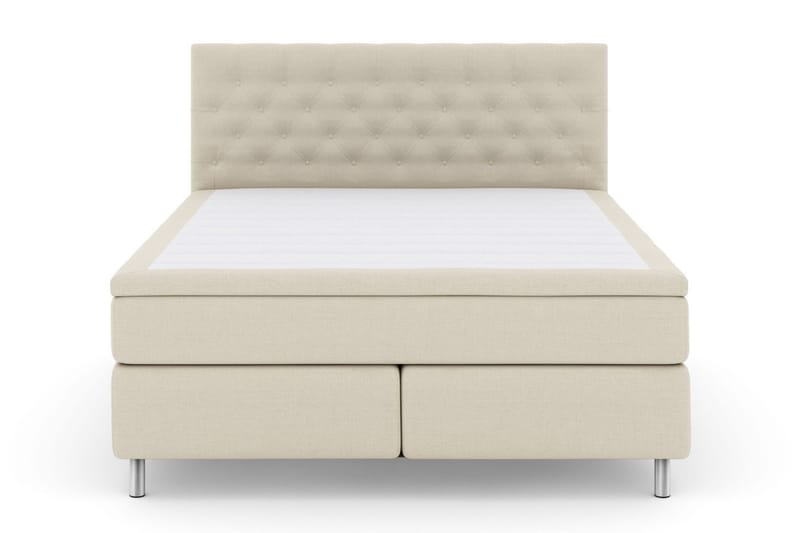 Select No 6 Kontinentalsäng 180x200 Fast Latex/Memory - Beige/Metall - Products - Möbler - Säng - Kontinentalsäng