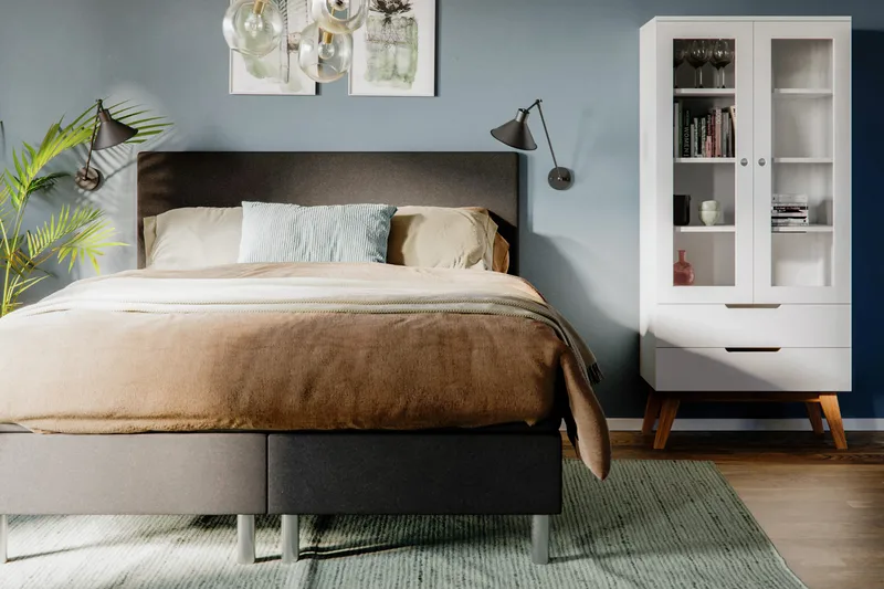 Sleepy Kontinentalsäng 180x200 cm - Svart - Products - Möbler - Säng - Kontinentalsäng