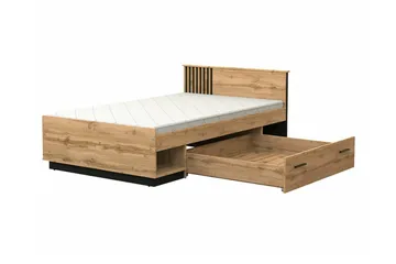 Strathy Möbelset För Sovrum - Svart - Products - Möbler - Säng - Möbelset för sovrum