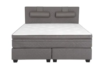 Sundborn Kontinentalsäng 210x200 - Grå - Products - Möbler - Säng - Kontinentalsäng