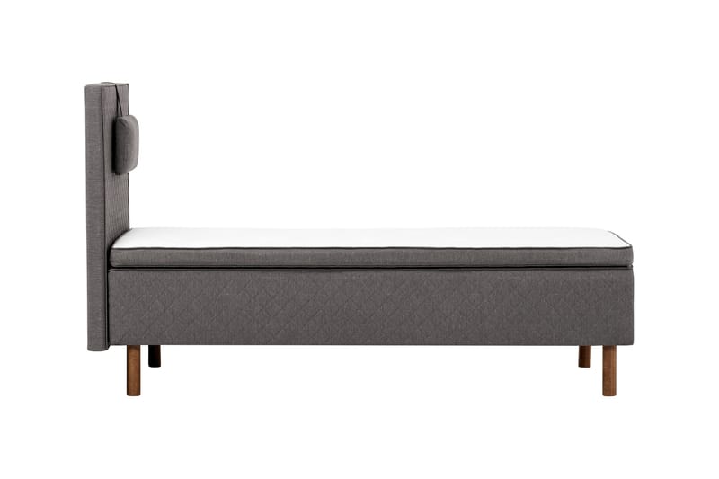 Sundborn Ramsäng 80x200 Medelfast Latex - Grå - Products - Möbler - Säng - Enkelsäng