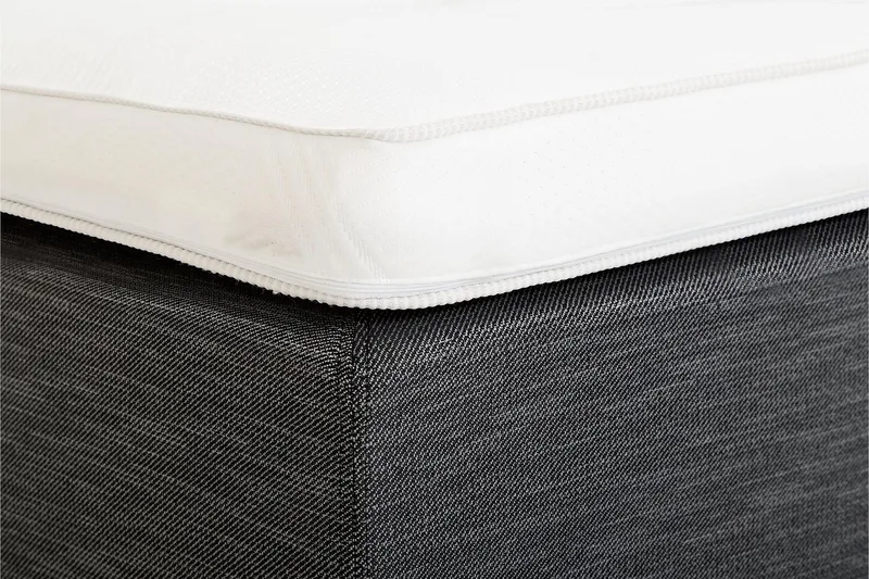 Viken Bas Ramsäng 80x200 cm - Grå/Ek - Products - Möbler - Säng - Enkelsäng