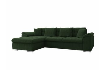 Camior 3-sits Hörnbäddsoffa Dark green - Products - Möbler - Soffa - Bäddsoffa - Hörnbäddsoffa