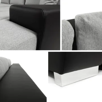 Cerys 4-sits Divansoffa Vänster - Products - Möbler - Soffa - Bäddsoffa - Hörnbäddsoffa