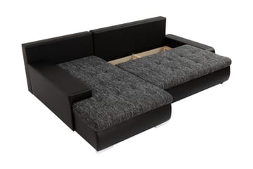 Cerys Bäddsoffa m. Divan 3-sits - Grön - Products - Möbler - Soffa - Bäddsoffa - Bäddsoffa divan