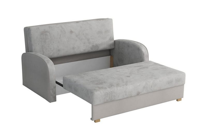 Denegal 2-sits Bäddsoffa Light grey/Dark grey - Products - Möbler - Soffa - Bäddsoffa - 2 sits bäddsoffa