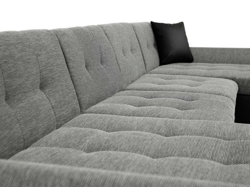 Dewitt Bäddsoffa Dubbeldivan 5-sits - Brun - Products - Möbler - Soffa - Bäddsoffa - U bäddsoffa