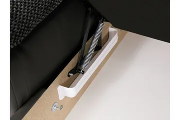 Dynir Bäddsoffa m. Divan och Schäslong 4-sits med Förvaring - Vit - Products - Möbler - Soffa - Bäddsoffa - Bäddsoffa divan