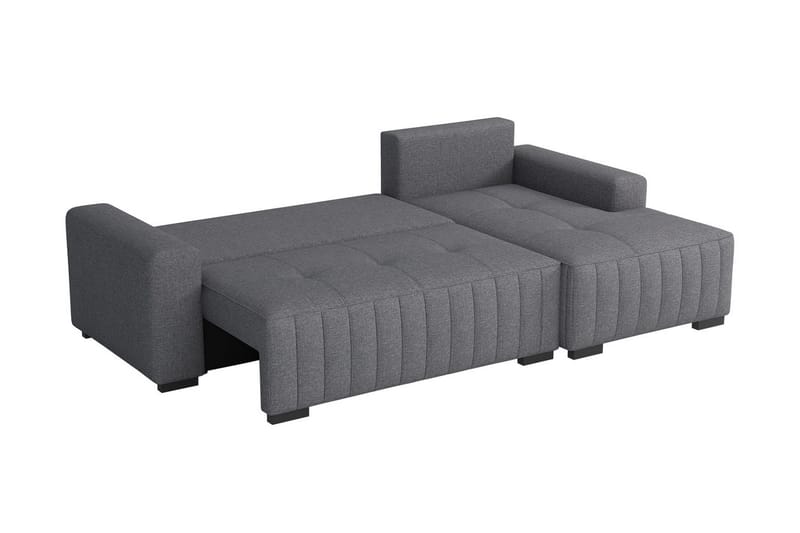 Esher 3-sits Bäddsoffa Höger - Grå - Products - Möbler - Soffa - Bäddsoffa - Bäddsoffa divan
