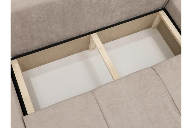 Flo Bäddsoffa Dubbeldivan 4-sits - Orange - Products - Möbler - Soffa - Bäddsoffa - U bäddsoffa