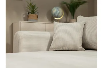 Handda Bäddsoffa med Divan 3-sits i Chenille - Grön - Products - Möbler - Soffa - Bäddsoffa - Bäddsoffa divan