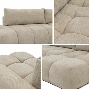 Handu 4-sits Divansoffa Vänster - Products - Möbler - Soffa - Bäddsoffa - Hörnbäddsoffa