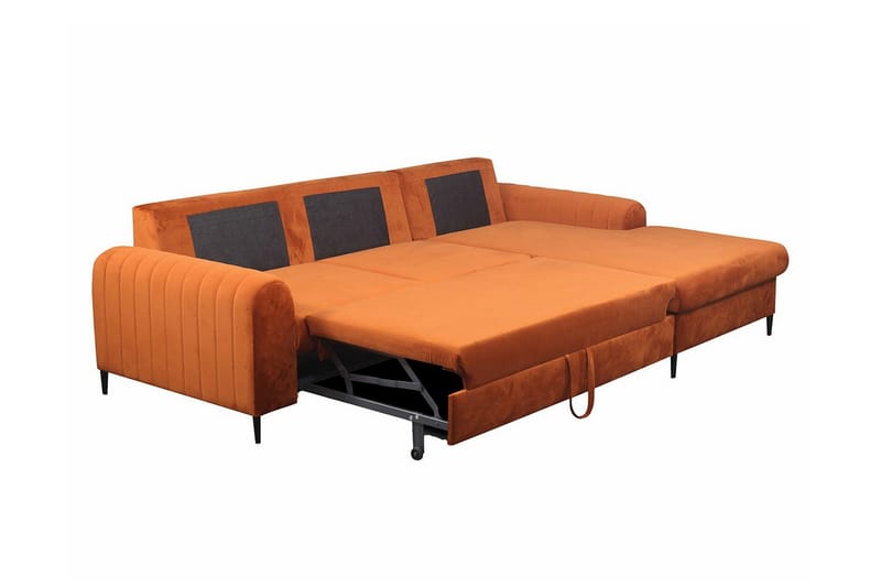 Kintore 3-sits Hörnbäddsoffa Dark blue - Products - Möbler - Soffa - Bäddsoffa - Hörnbäddsoffa