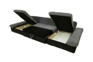 Kintore 4-sits Hörnbäddsoffa Dark blue - Products - Möbler - Soffa - Bäddsoffa - Hörnbäddsoffa