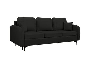 Knocklong 2-sits Bäddsoffa Black - Products - Möbler - Soffa - Bäddsoffa - Bäddsoffa längsbäddad