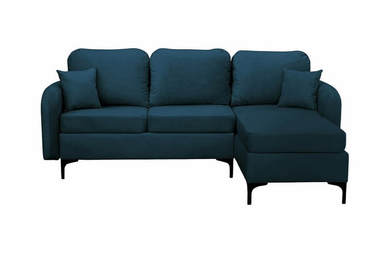 Knocklong 3-sits Hörnbäddsoffa Dark blue - Products - Möbler - Soffa - Bäddsoffa - Bäddsoffa divan
