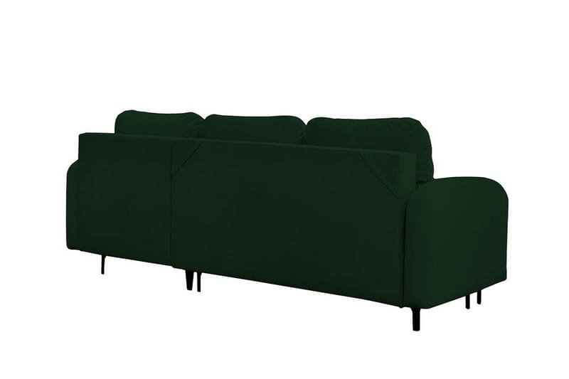 Knocklong 3-sits Hörnbäddsoffa Dark green - Products - Möbler - Soffa - Bäddsoffa - Hörnbäddsoffa