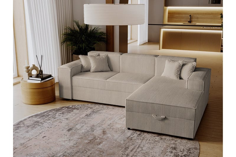 Knocklong 3-sits Hörnbäddsoffa - Products - Möbler - Soffa - Bäddsoffa - Bäddsoffa divan