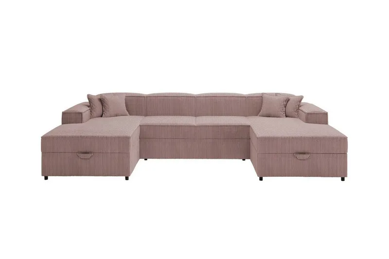 Knocklong 4-sits Hörnbäddsoffa