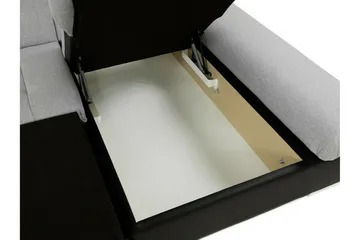 Lomux 3-sits Hörnbäddsoffa Dark green - Products - Möbler - Soffa - Bäddsoffa - Bäddsoffa divan