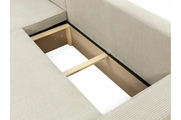 Magston 3-sits Hörnbäddsoffa - Rosa - Products - Möbler - Soffa - Bäddsoffa - Hörnbäddsoffa