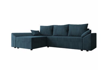 Midfeld 3-sits Hörnbäddsoffa Dark blue - Products - Möbler - Soffa - Bäddsoffa - Hörnbäddsoffa