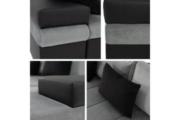 Naoma Bäddsoffa med Divan 4-sits - Gul - Products - Möbler - Soffa - Bäddsoffa - Bäddsoffa divan