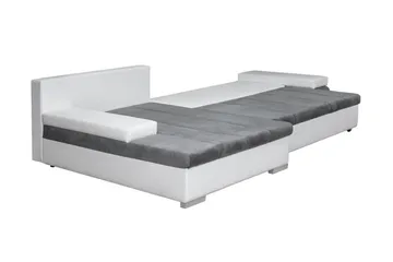 Naoma Divanbäddsoffa 310x175x83 cm - Grå - Products - Möbler - Soffa - Bäddsoffa - Bäddsoffa divan