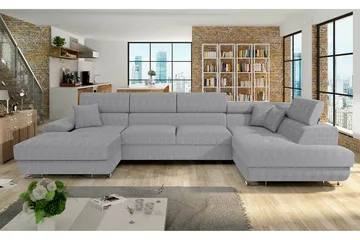 Reginia 4-sits Hörnbäddsoffa - Products - Möbler - Soffa - Bäddsoffa - Hörnbäddsoffa