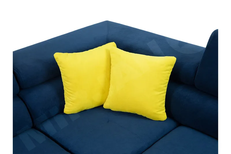 Reginia Bäddsoffa m. Divan och Schäslong Förvaring 4-sits - Grå - Products - Möbler - Soffa - Bäddsoffa - Bäddsoffa divan