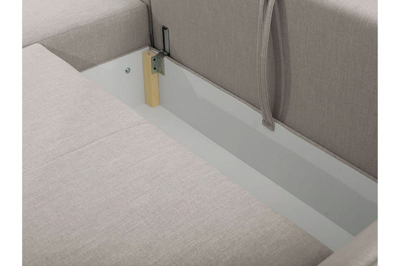 Staffin 3-sits Hörnbäddsoffa Light grey/Dark grey - Products - Möbler - Soffa - Bäddsoffa - Bäddsoffa divan