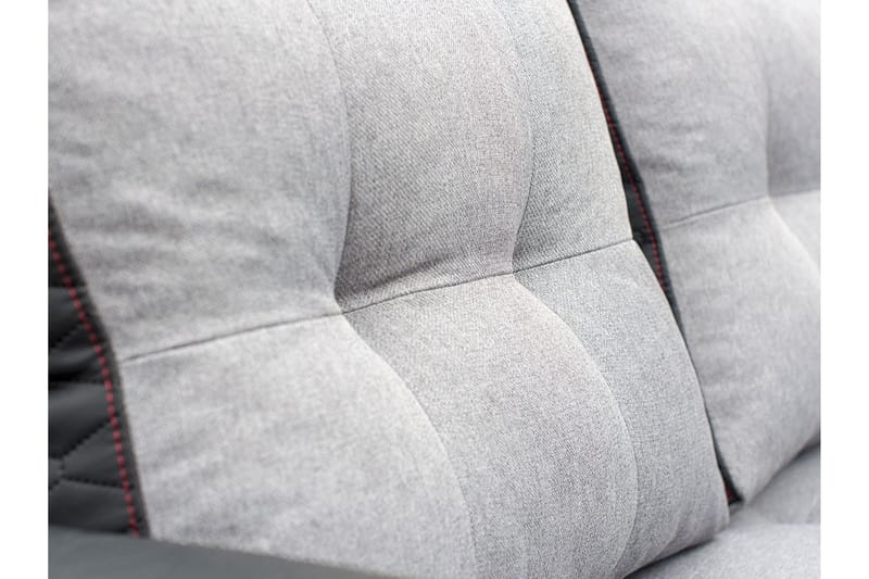 Sydney Hörnsoffa LED-belysning - Brun/Grå - Products - Möbler - Soffa - Bäddsoffa - Bäddsoffa divan