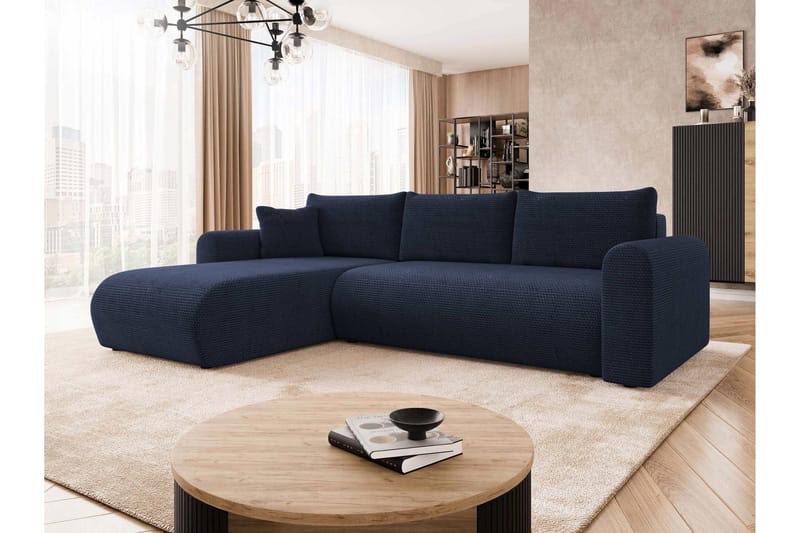 Tacon Bäddsoffa m. Divan 3-sits - Blå - Products - Möbler - Soffa - Bäddsoffa - Bäddsoffa divan