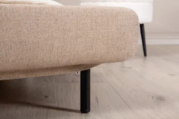 Vicky Bäddsoffa - Brun/Svart - Products - Möbler - Soffa - Bäddsoffa - Framåtbäddad bäddsoffa