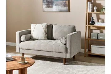 Babur Soffa 2-sits - Taupe/Mörkt trä - Products - Möbler - Soffa - 2 sits soffa
