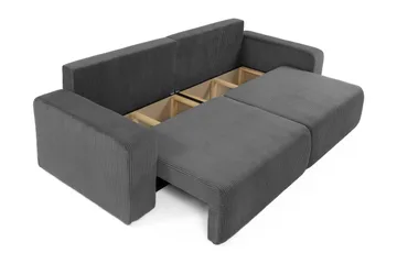Barile Soffa 3-sits - Mörkgrå - Products - Möbler - Soffa - 3 sits soffa