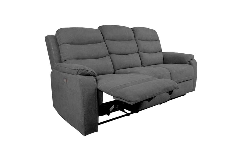 Mimi Reclinersoffa 3-sits Grå - Products - M öbler - Soffa - Biosoffa & reclinersoffa