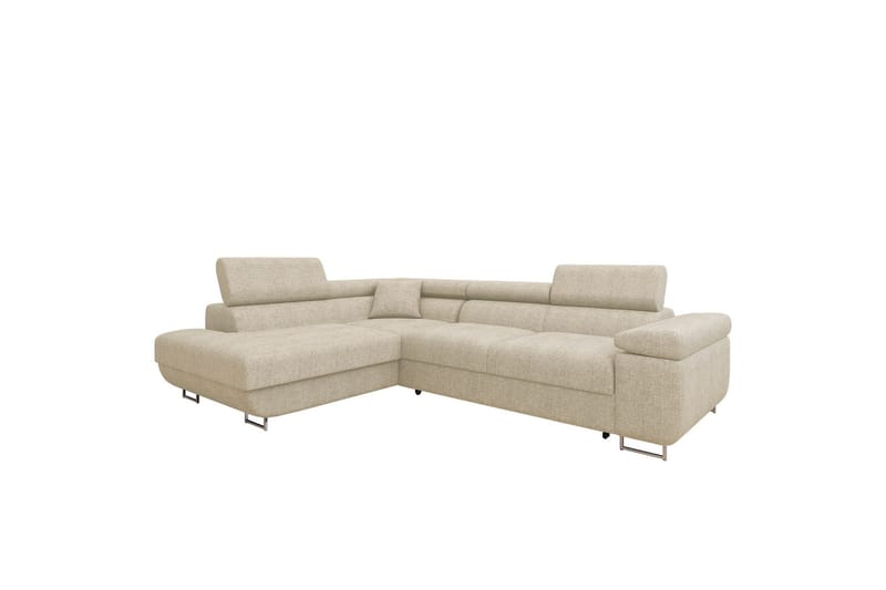 Gabina Soffa med Schäslong 3-sits, Beige