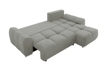 Simerly Soffa med Divan 3-sits - Grå - Products - Möbler - Soffa - Divansoffa & schäslongsoffa - 3 sits soffa med divan